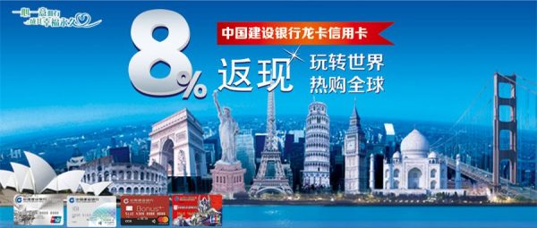 建设银行2019境外8%返现活动