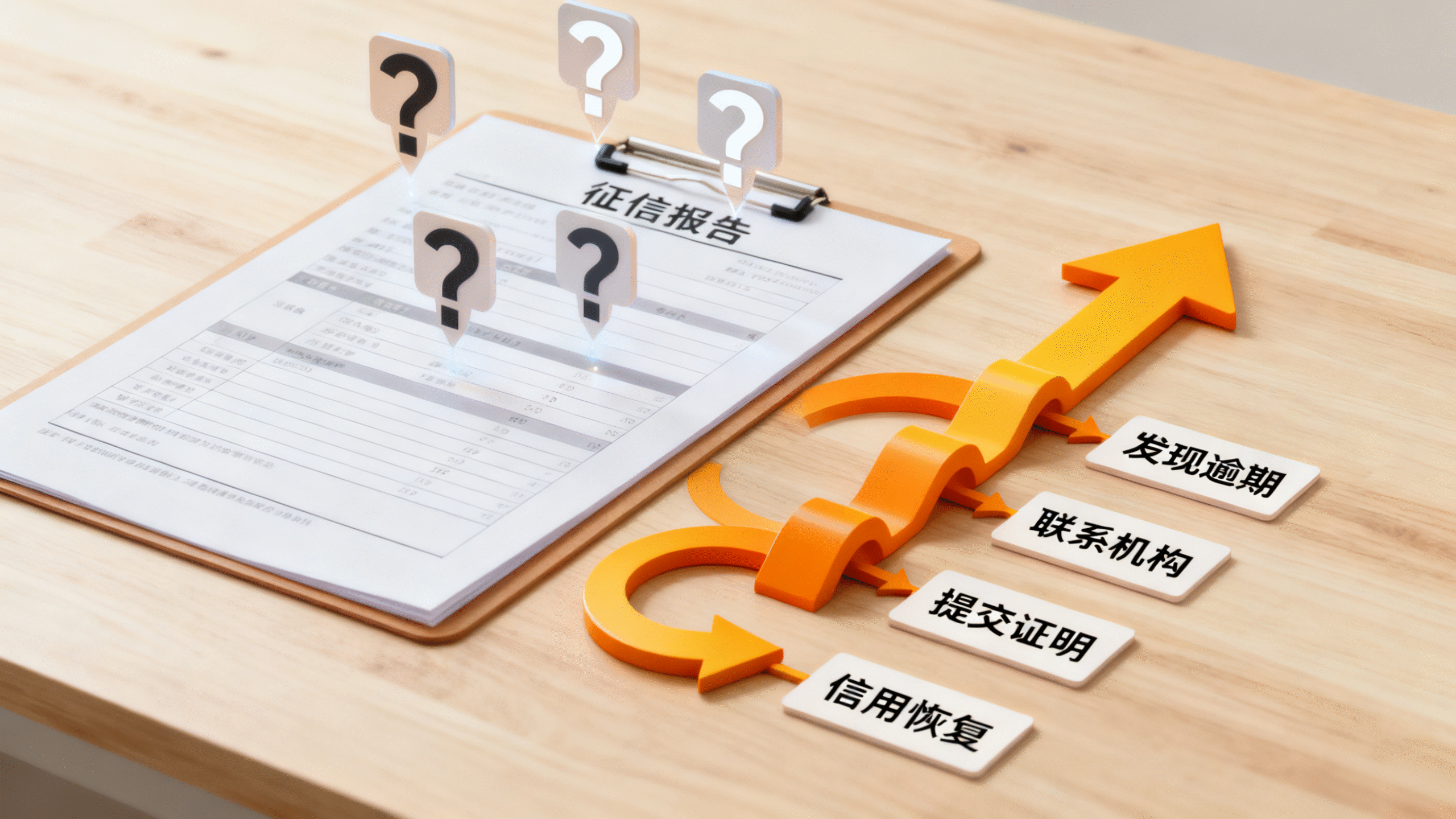 微姿势：逾期一次严重吗，能否修复我的信用报告